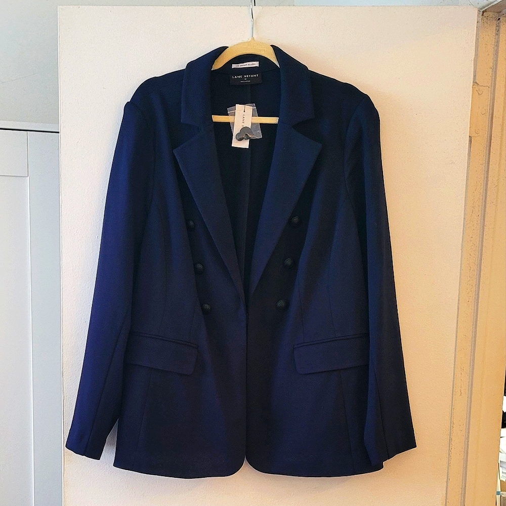Bryant Blazer, Navy, Size 18